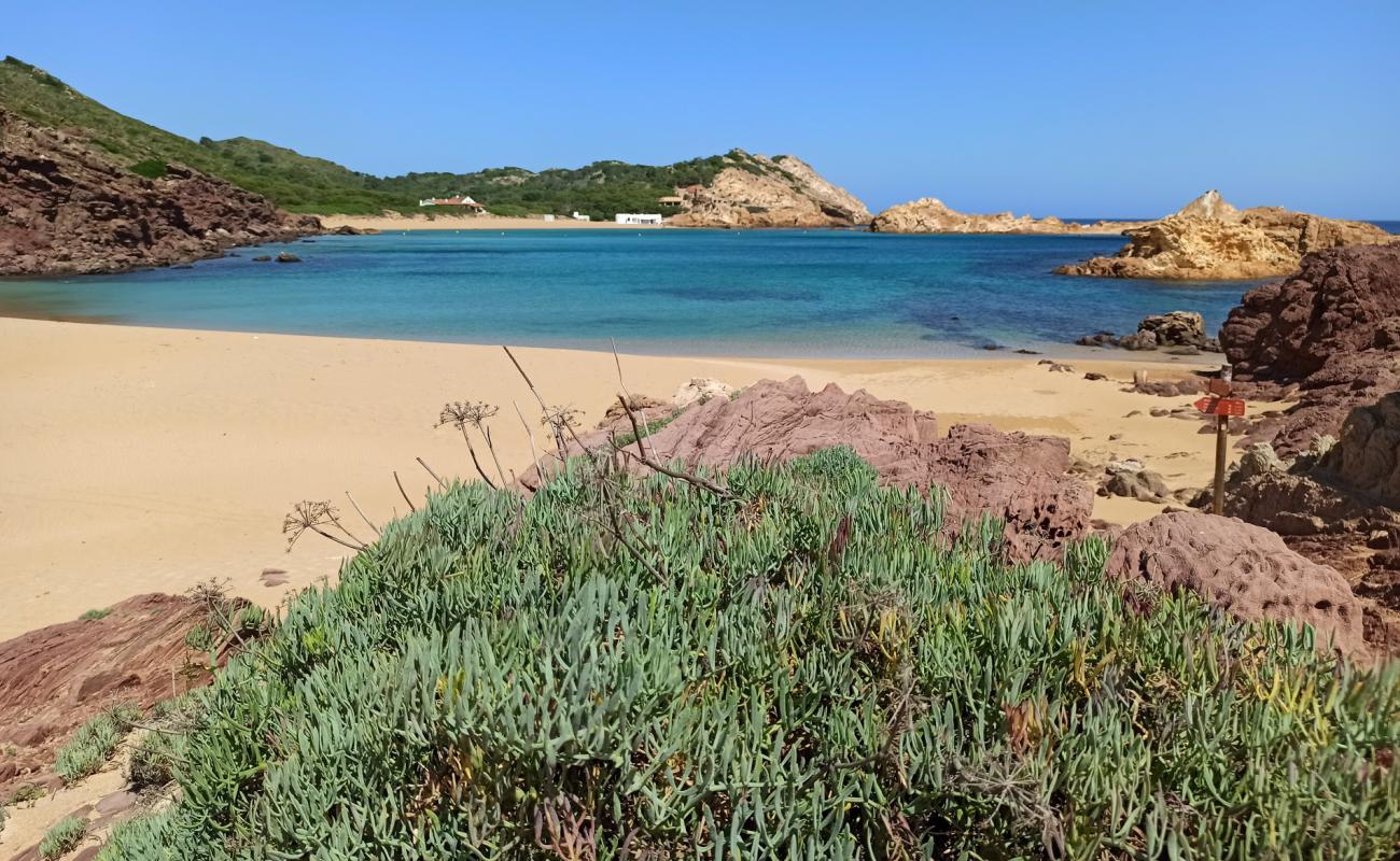 Foto af Cala Pregonda II med brunt sand overflade