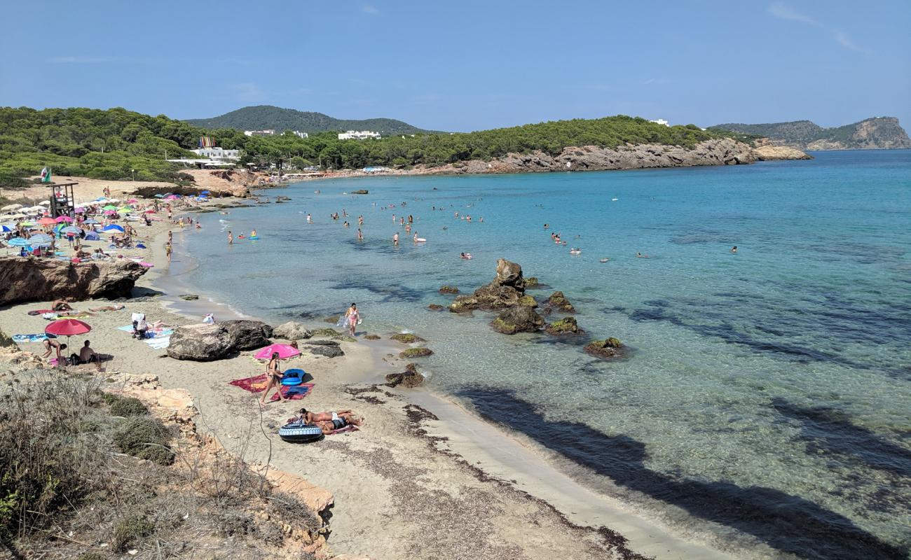 Foto af Cala Nova Beach med lys fint sand overflade