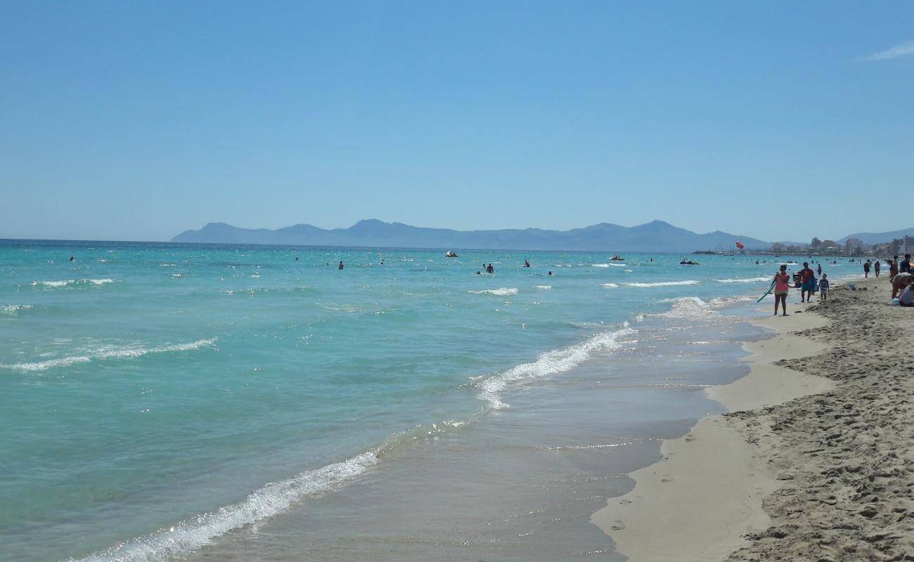 Foto af Muro Strand med lys fint sand overflade