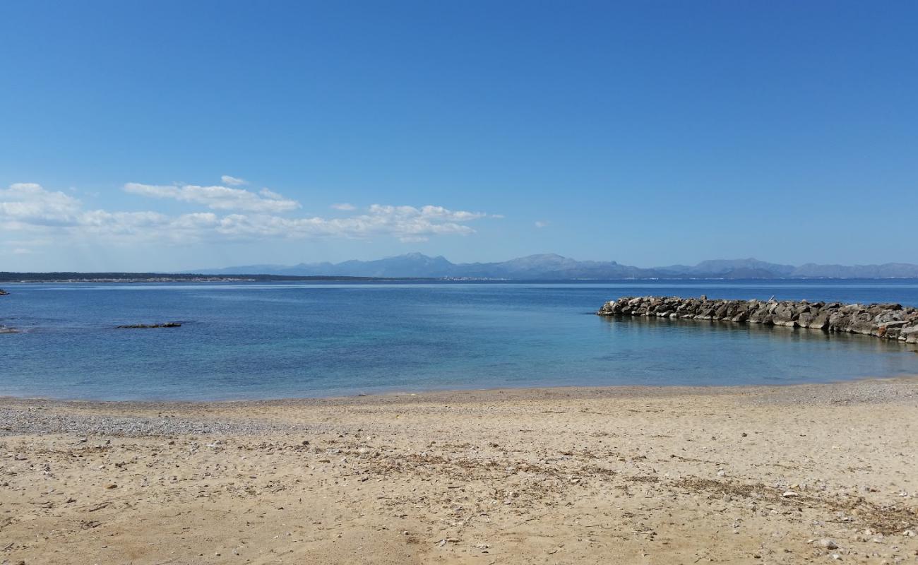 Foto af Platja Colonia med lys sand overflade