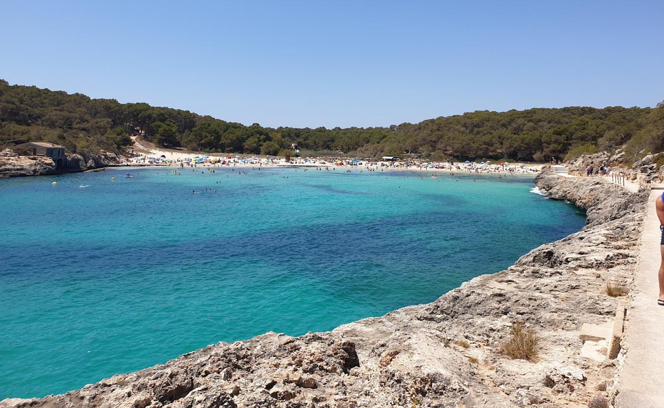 Foto af Stranden S'Amarador med lys fint sand overflade