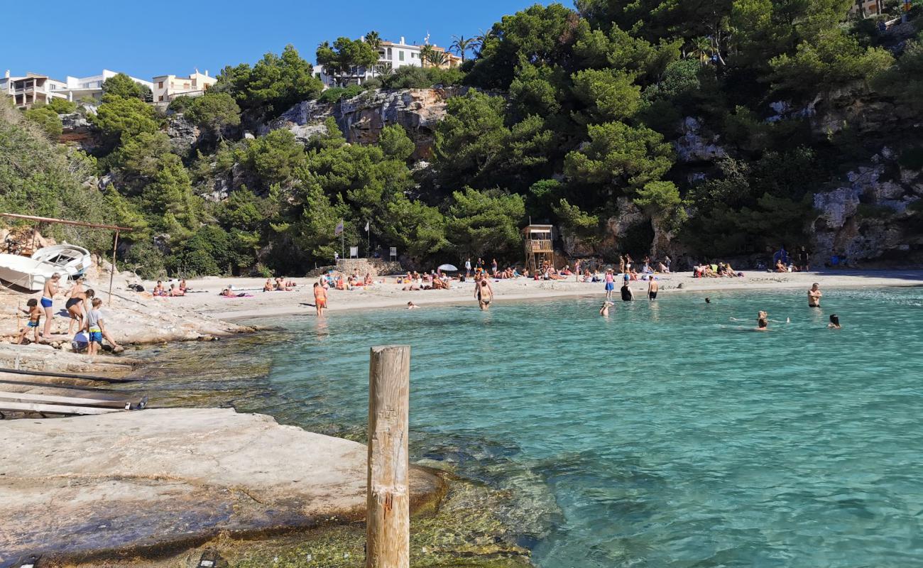 Foto af Cala Pi Strand med hvidt fint sand overflade