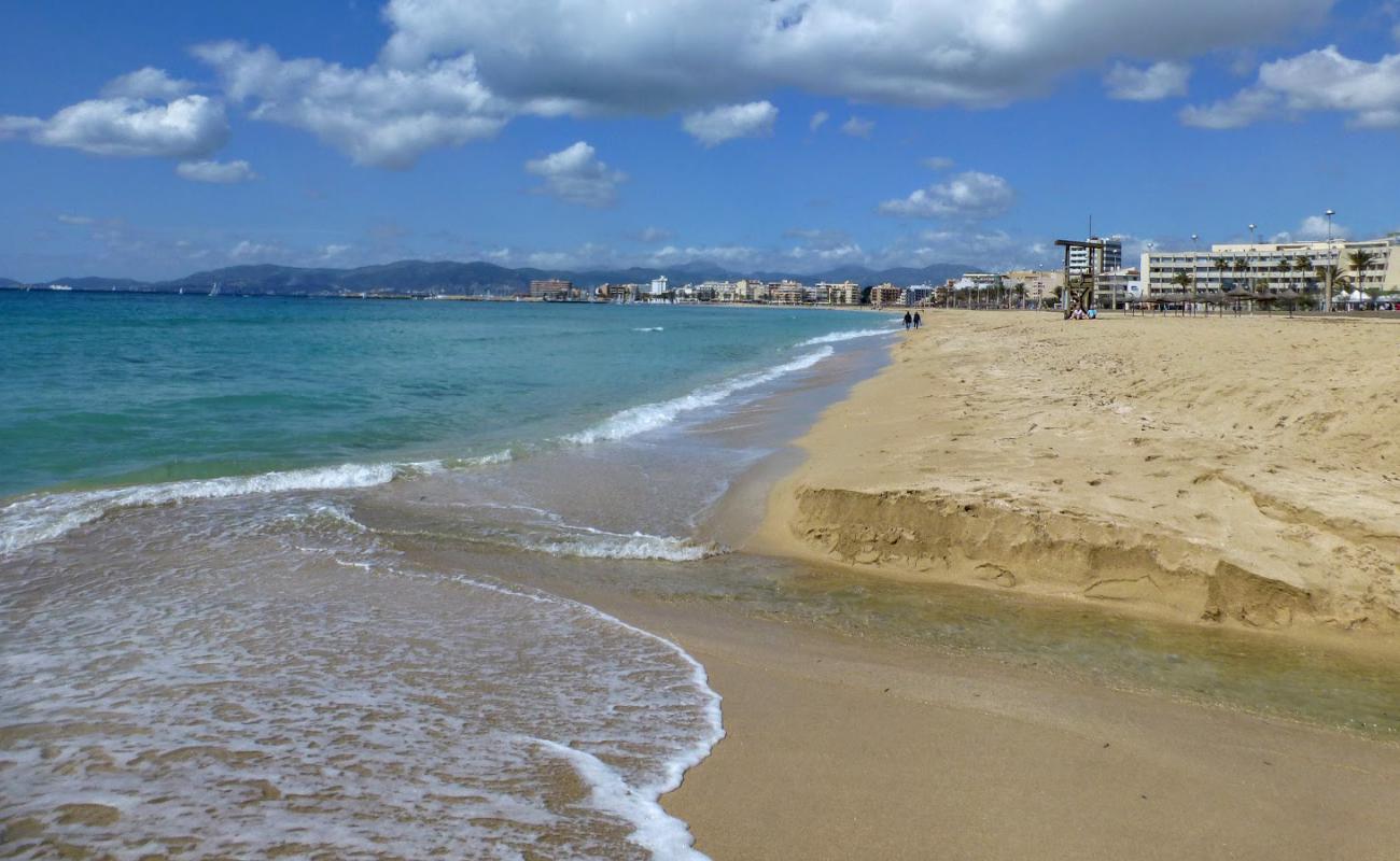 Foto af Playa de Palma II med lys fint sand overflade