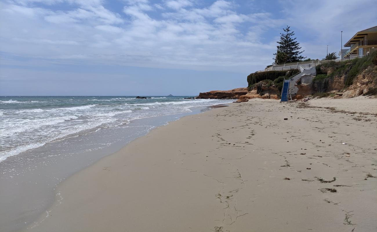 Foto af Stranden Cala Redonda med lys sand overflade