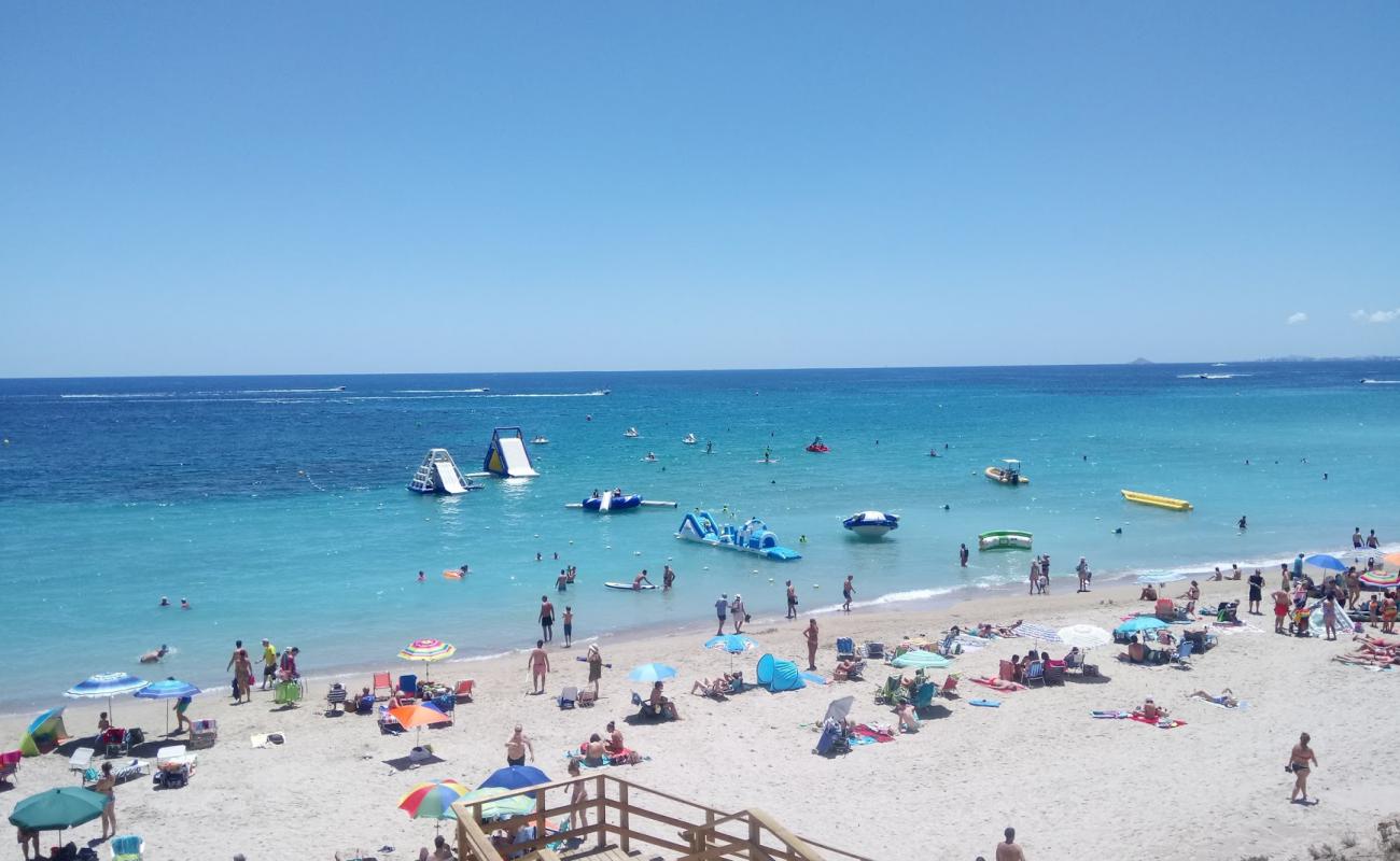 Foto af Glea Strand med lys sand overflade