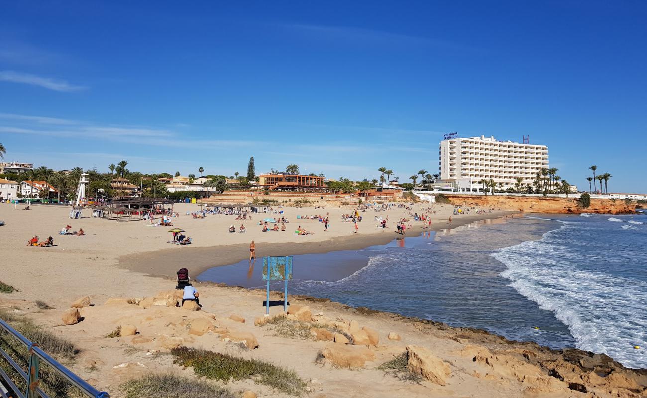 Foto af Playa la Zenia med brunt sand overflade