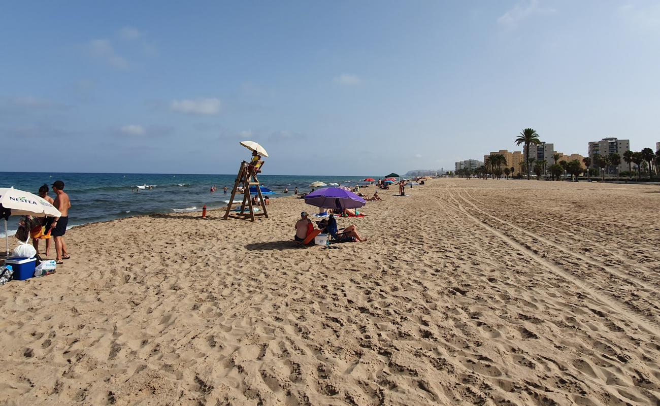 Foto af Playa del Saladar med brunt sand overflade