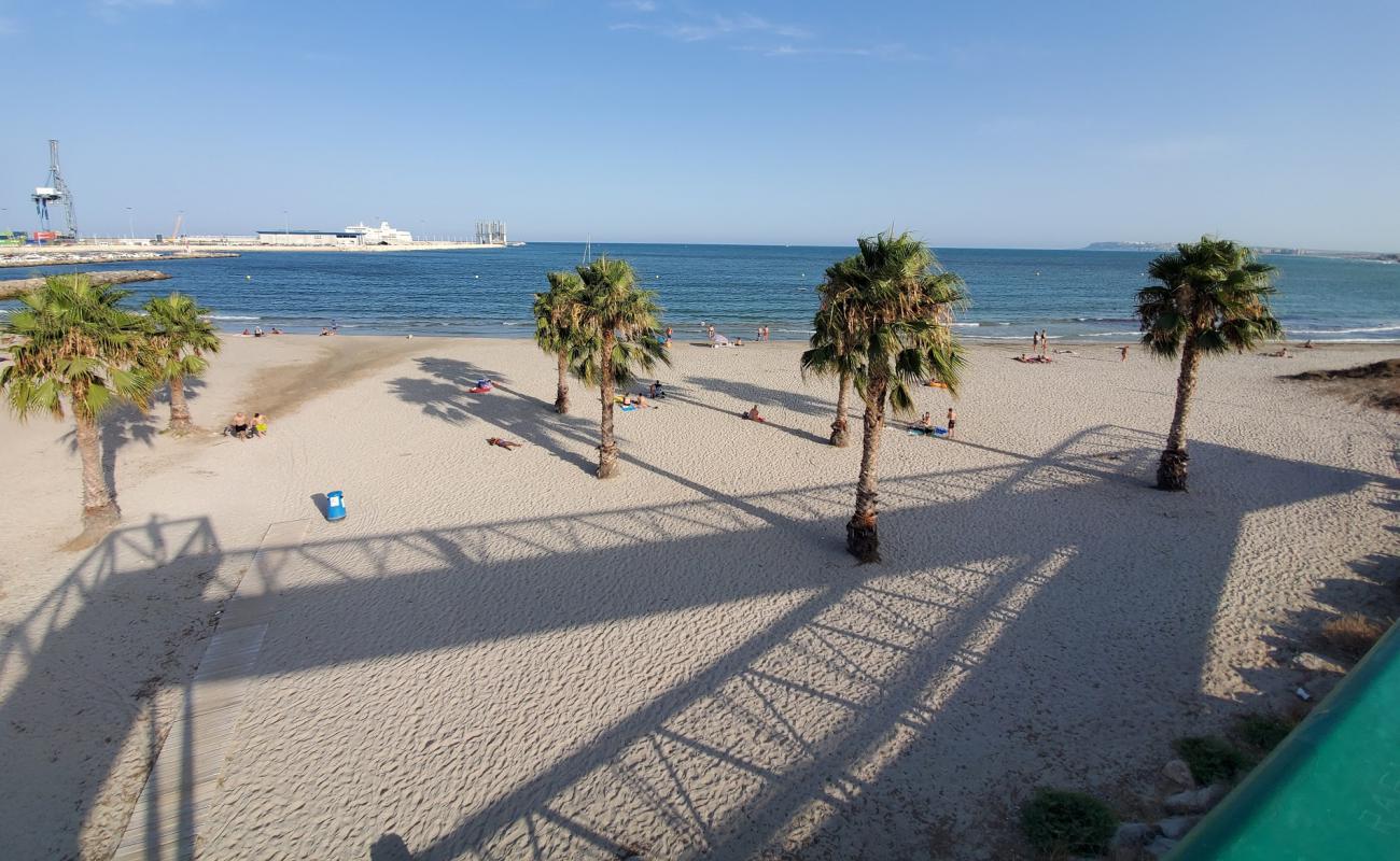 Foto af Playa de San Gabriel med lys sand overflade