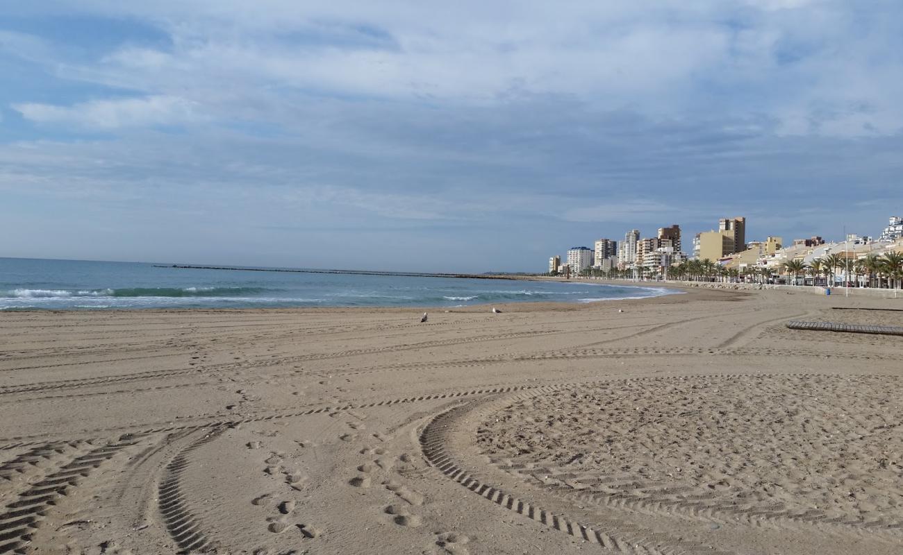 Foto af Playa del Campello med lys sand overflade