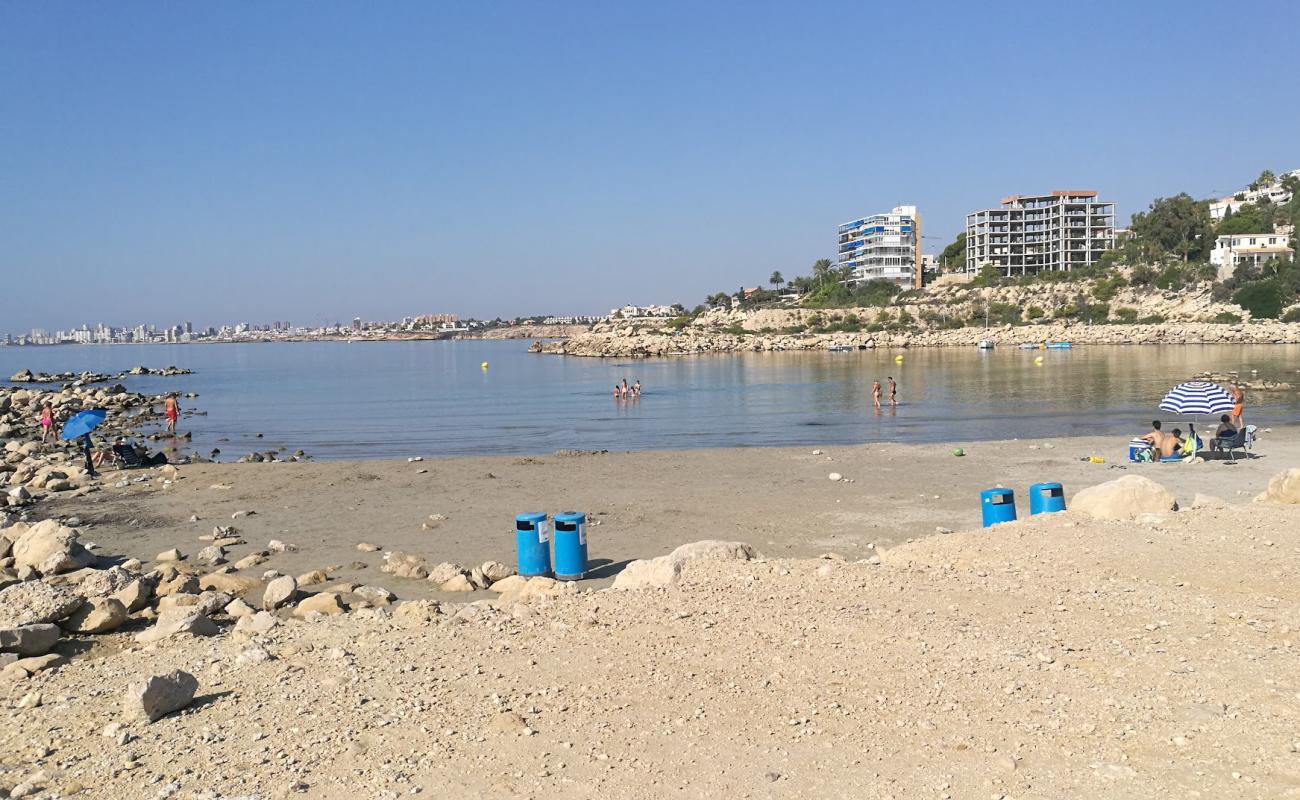 Foto af Cala del Morro Blanc med brunt sand overflade