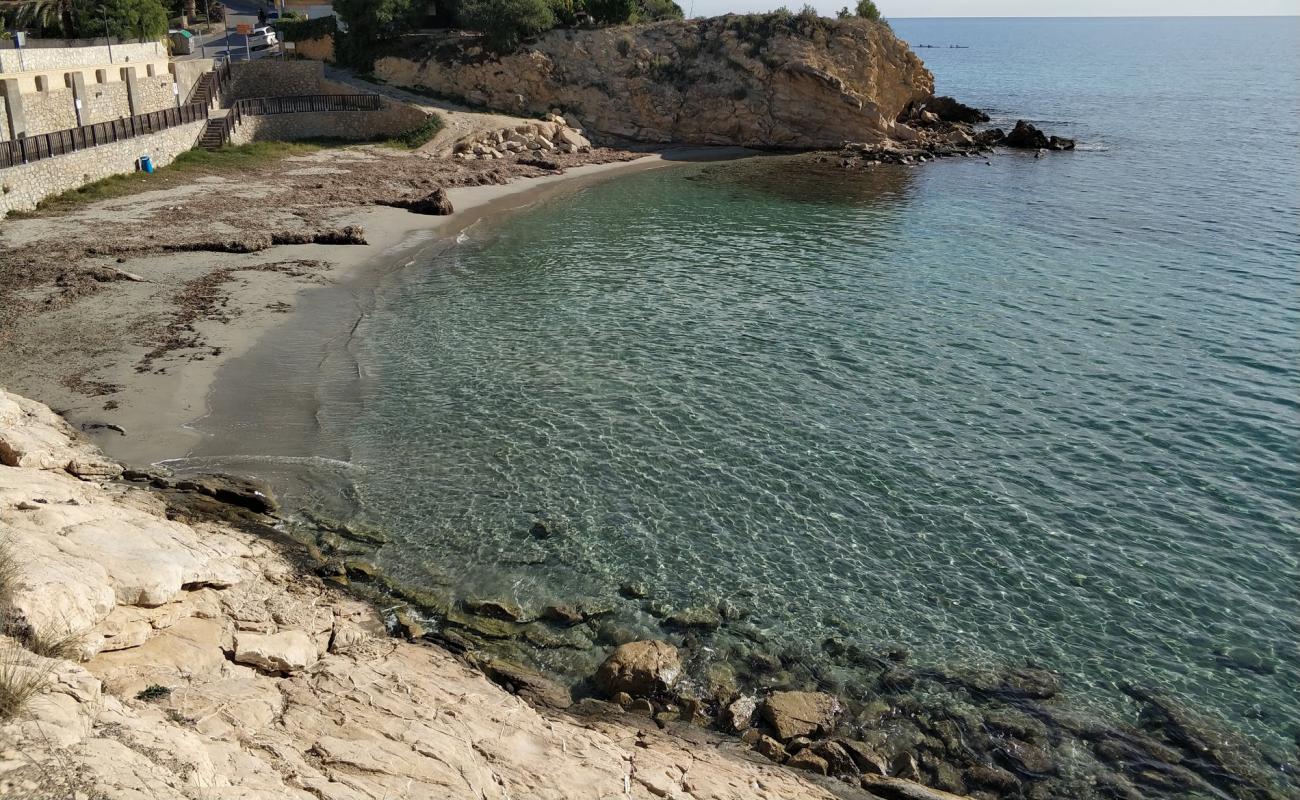 Foto af Cala Coveta Fuma med lys sand overflade