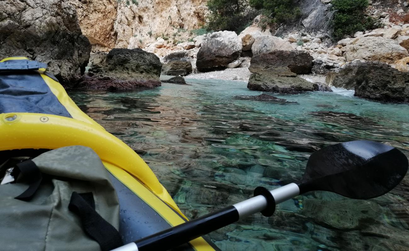 Foto af Cala En Calo med let fin sten overflade