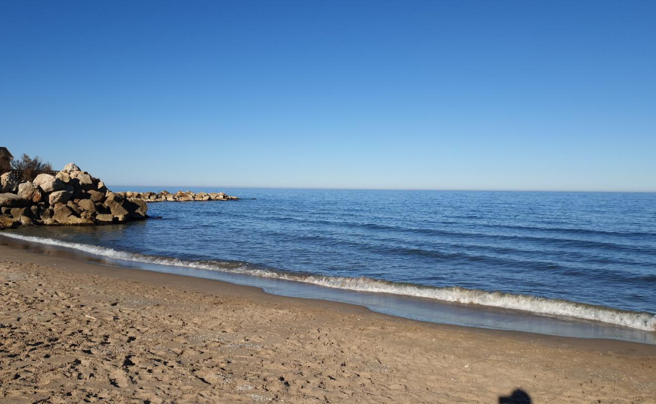 Foto af Playa el Marenyet med brunt sand overflade