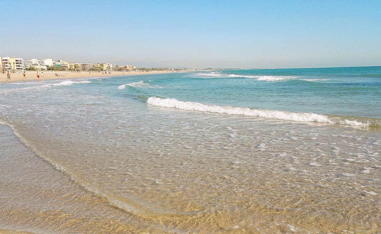 Foto af Canet Playa med fin brunt sand overflade