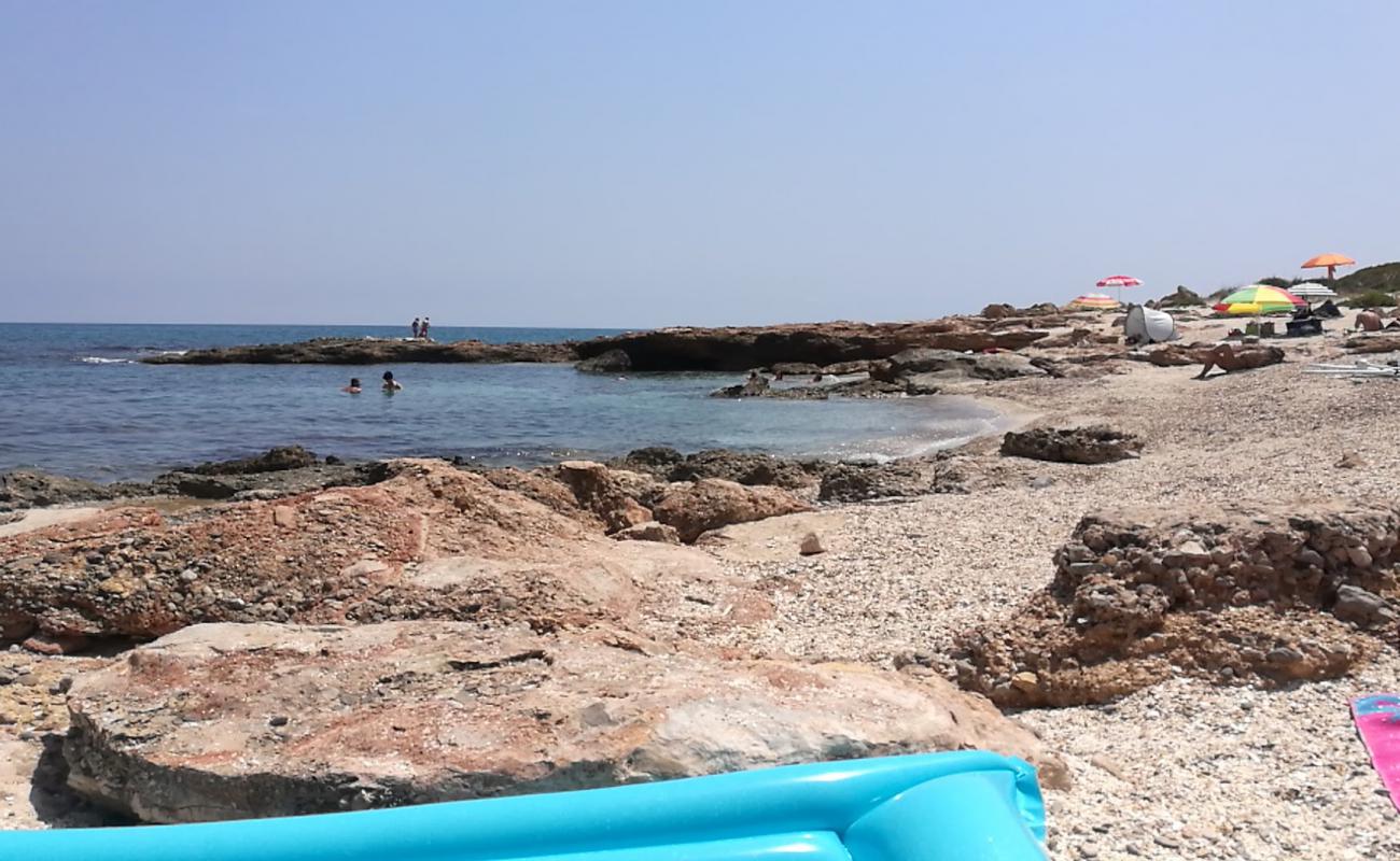 Foto af Platja del Pebret 3 med let sand og småsten overflade