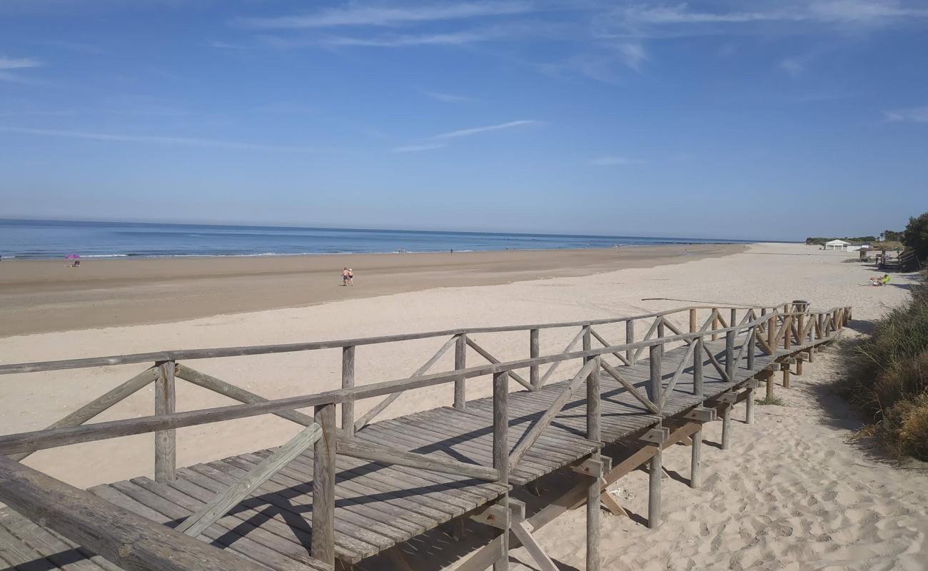 Foto af Ballena Strand med lys sand overflade