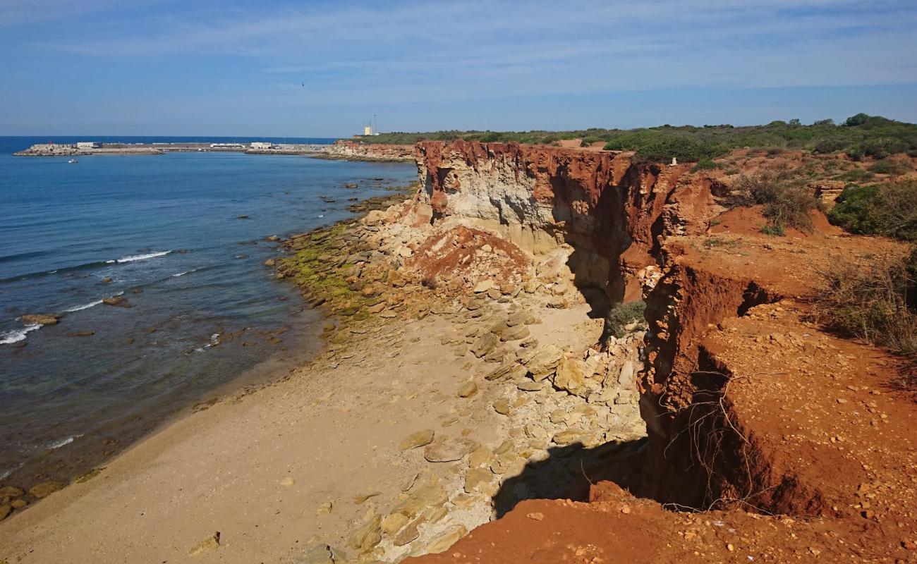 Foto af Cala Puntalejo med lys sand overflade