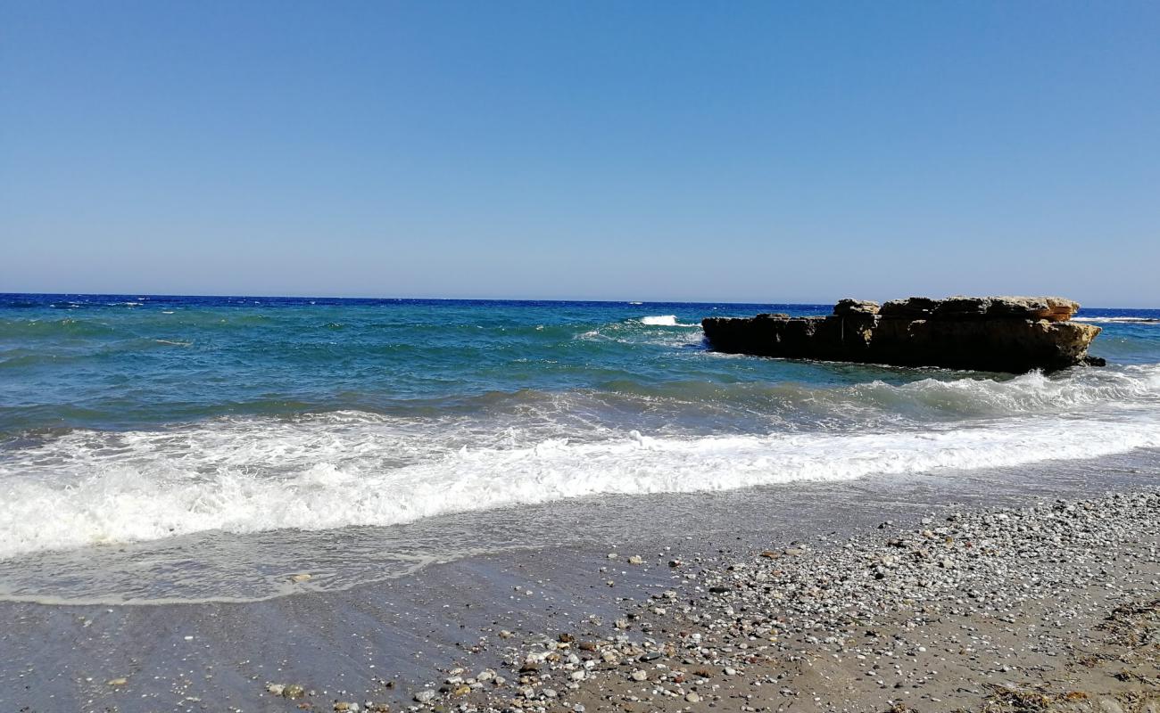 Foto af Playa de la Galera med grå sand overflade