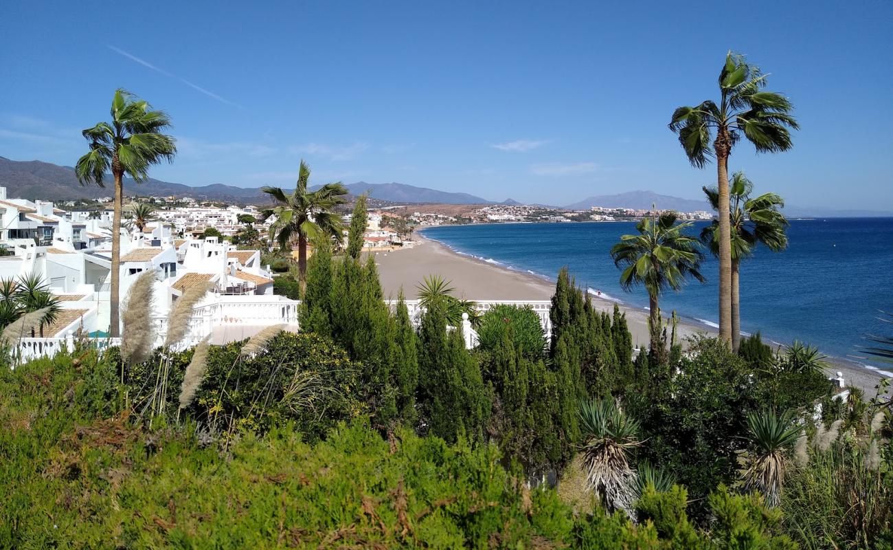 Foto af Playa Arroyo Vaquero S med grå sand overflade