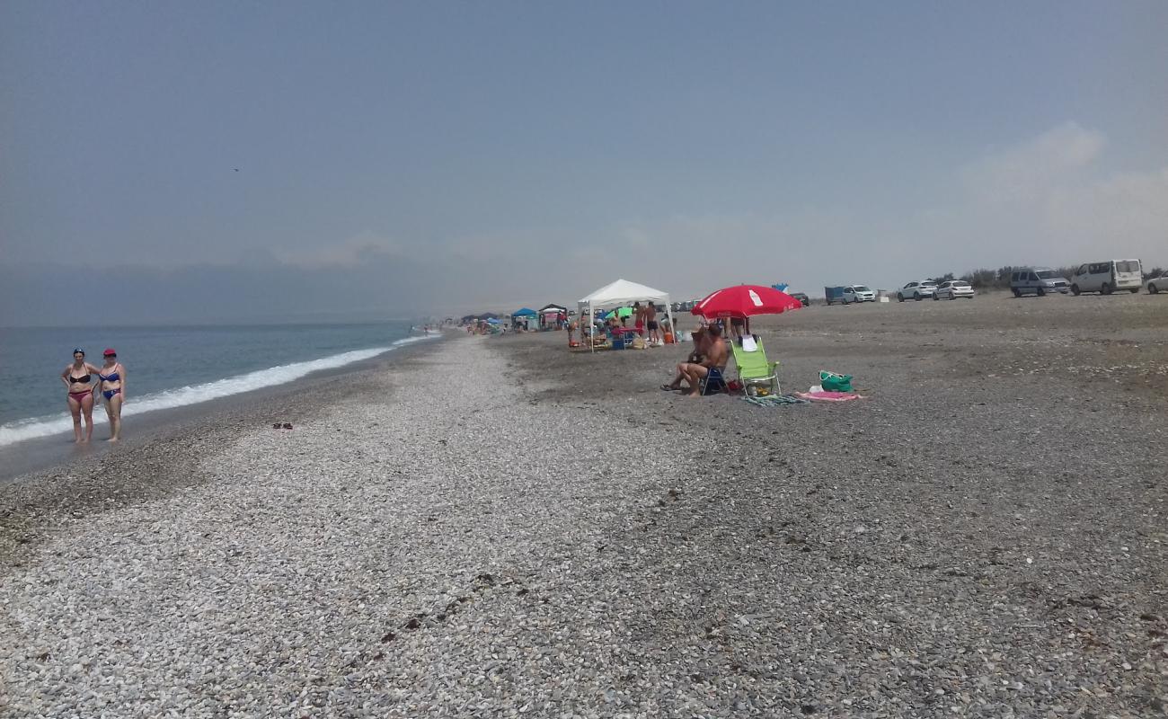 Foto af Playa Balerma med let fin sten overflade