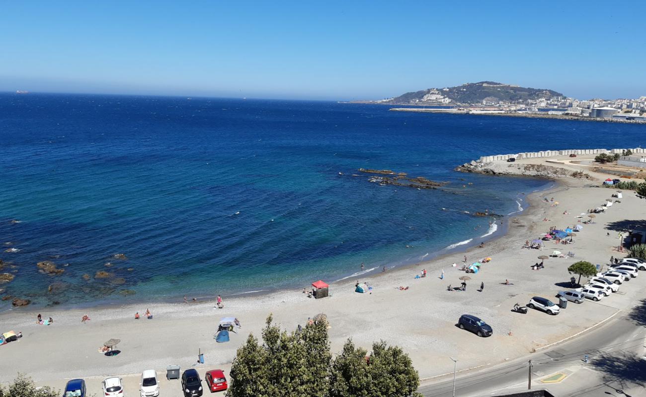 Foto af Playa Del Trampolin med let sten overflade