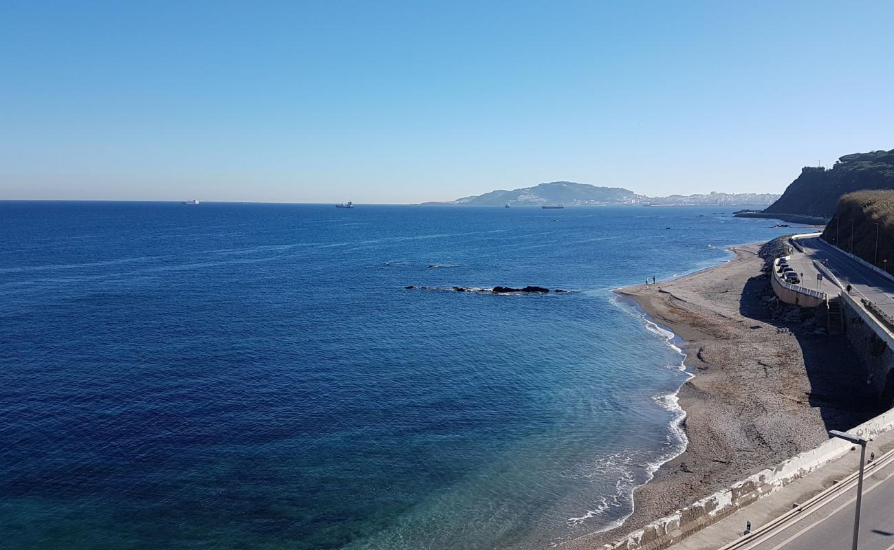 Foto af Playa Calamocarro med let sten overflade