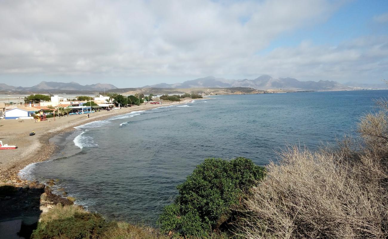 Foto af Playa de Calnegre med let sten overflade