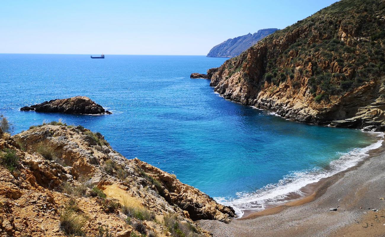 Foto af Cala Del Bolete Grande med grå fin sten overflade