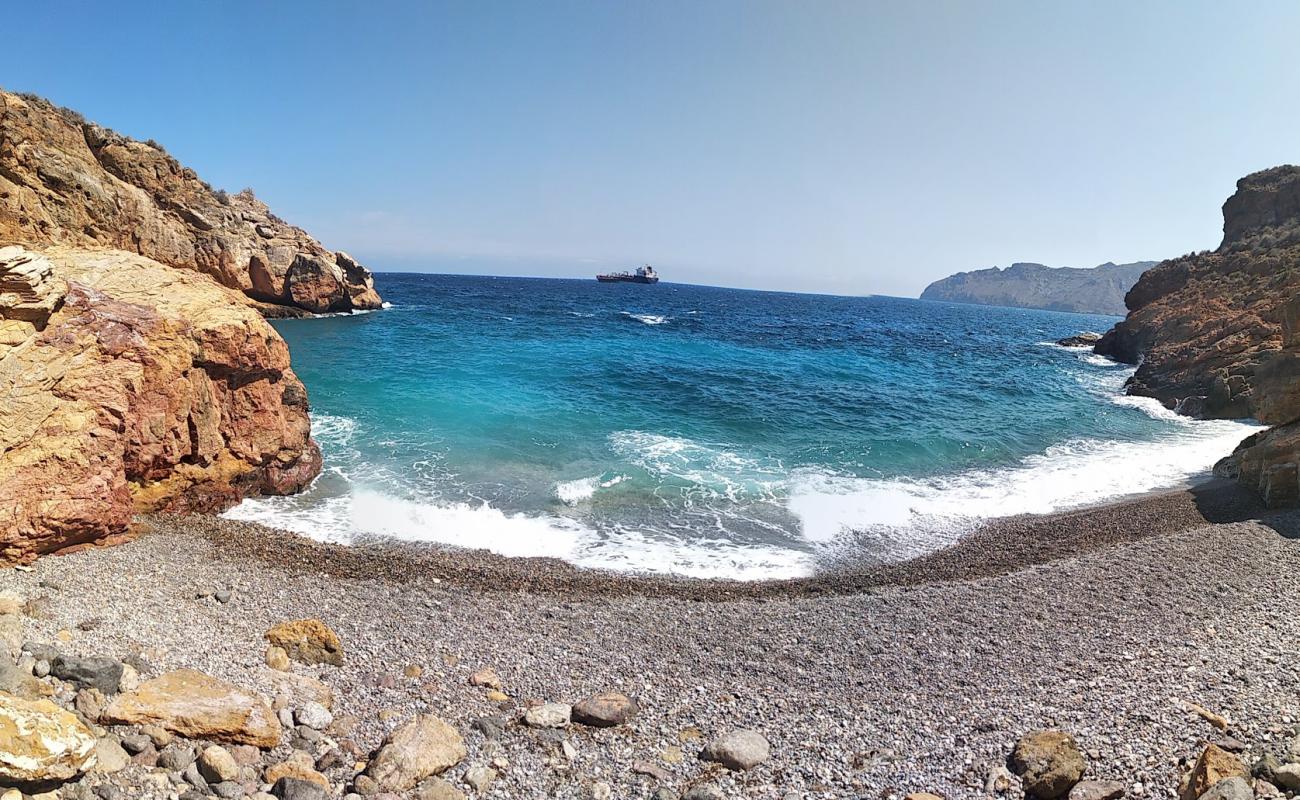 Foto af Cala del Bolete med grå fin sten overflade