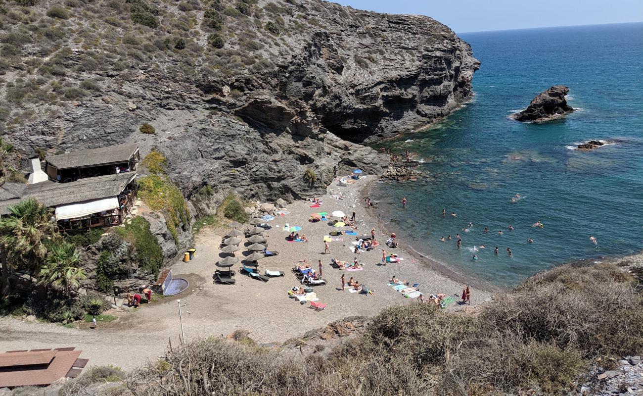 Foto af Cala del Barco med gråt skallesand overflade