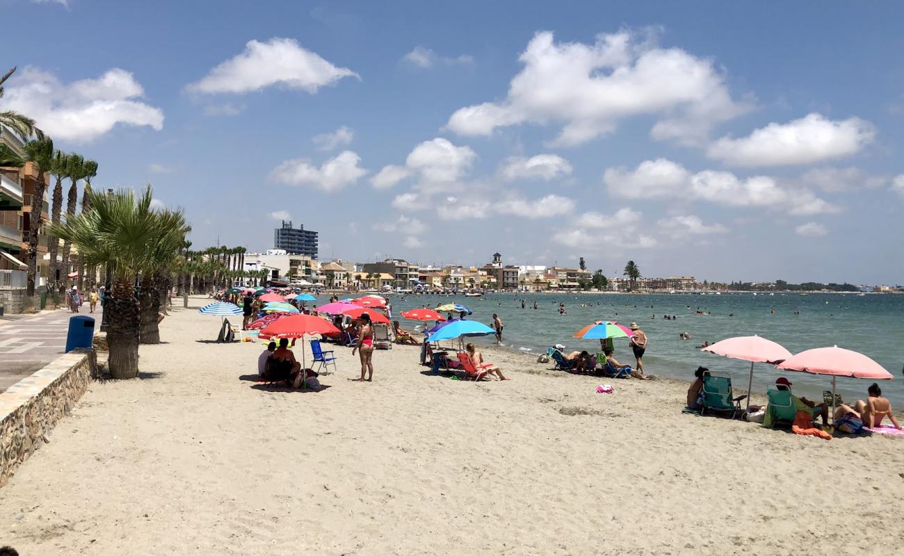 Foto af Manzanares Beach med lys sand overflade