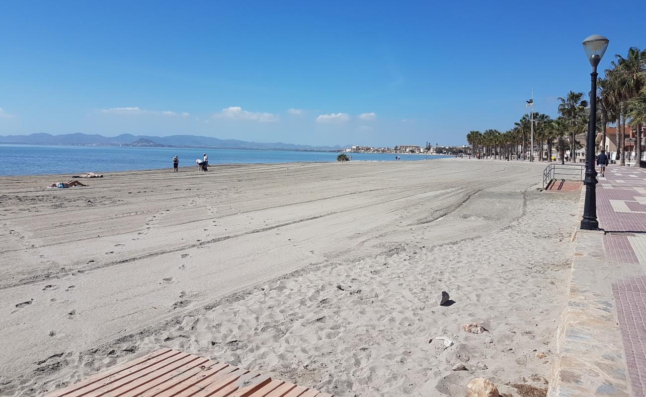 Foto af Los Alcazares Playa med grå sand overflade