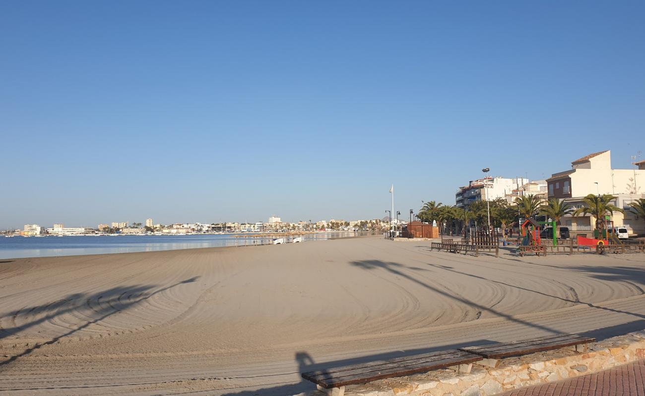 Foto af Playa Villananitos med grå sand overflade