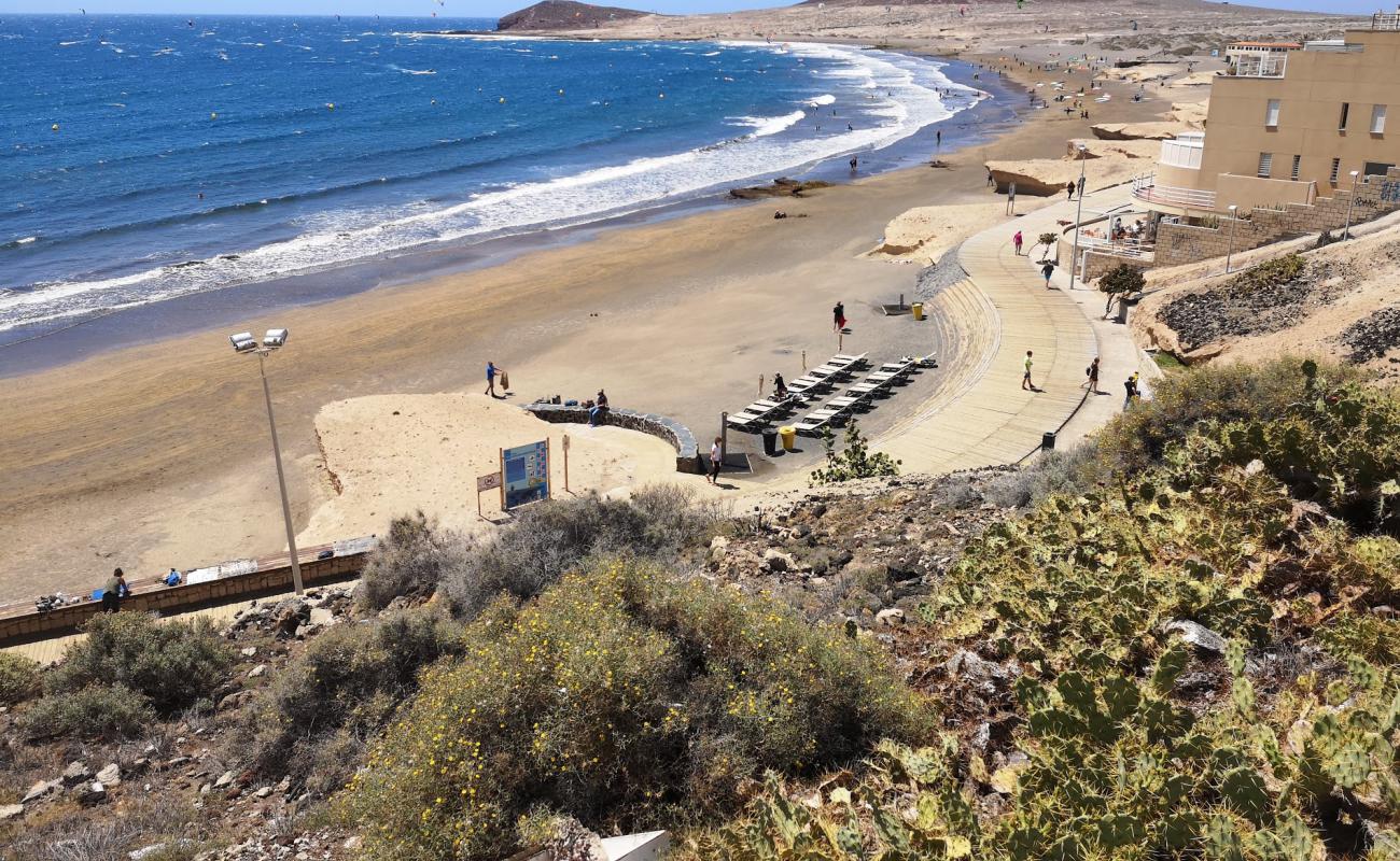 Foto af Playa el medano II med brunt sand overflade