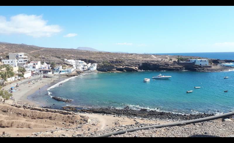 Foto af Playa Puertito med lys fint sand overflade