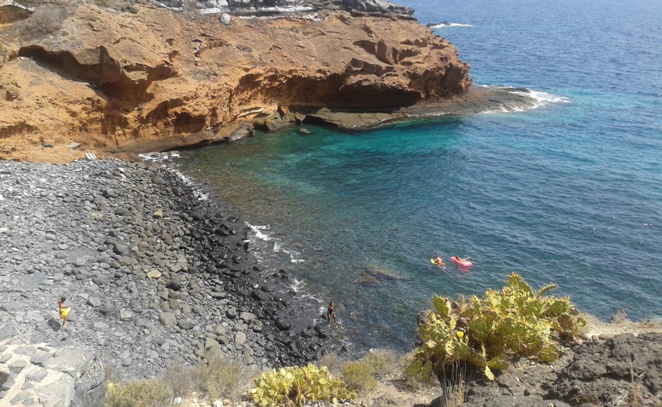 Foto af Playa Las Salinas med sten overflade