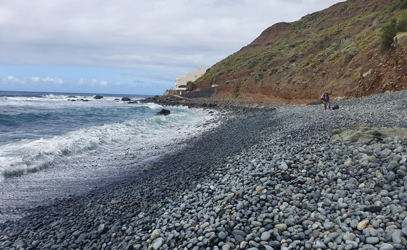 Foto af Playa Tachero med grå sten overflade