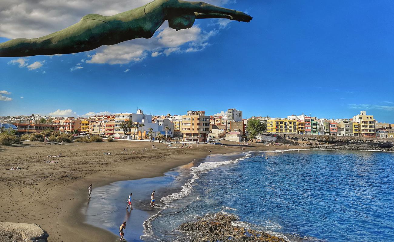 Foto af Playa La Garita med brunt sand overflade