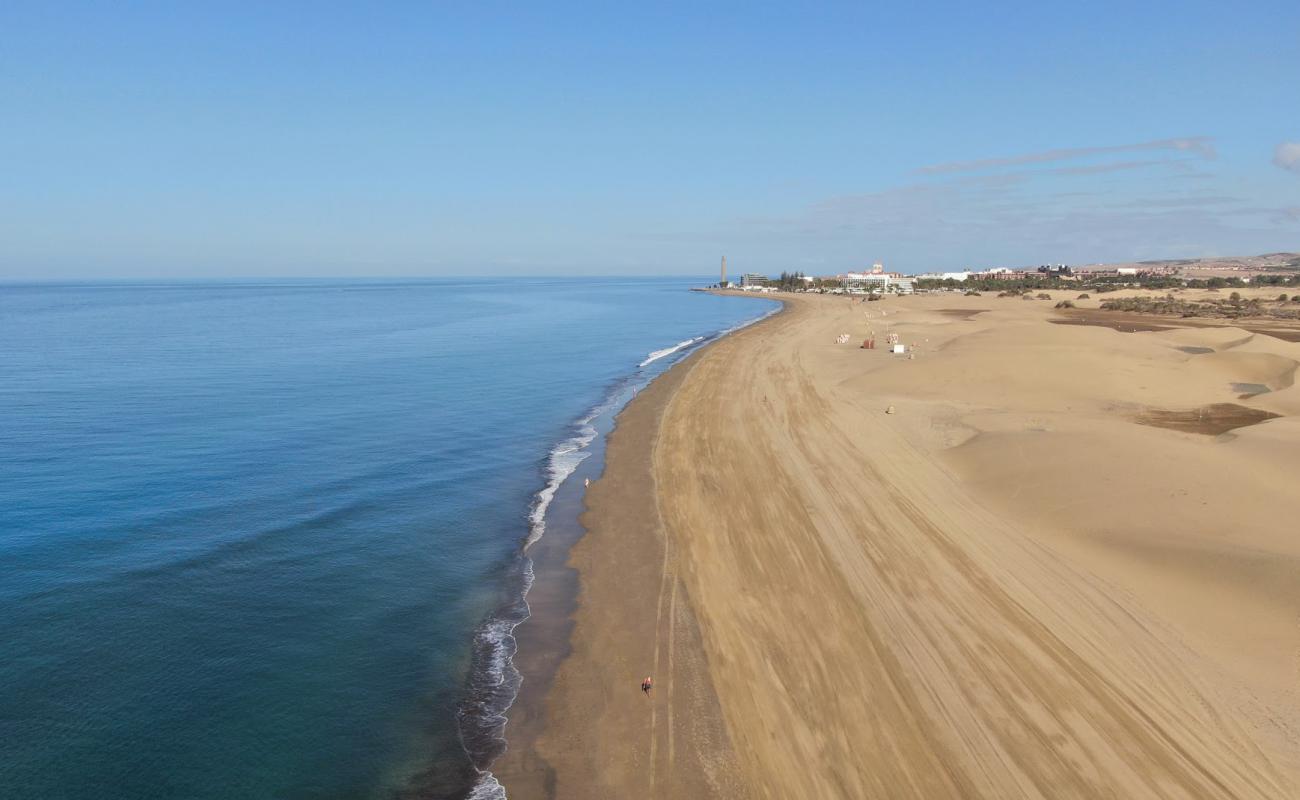 Foto af Maspalomas Strand III med lys fint sand overflade