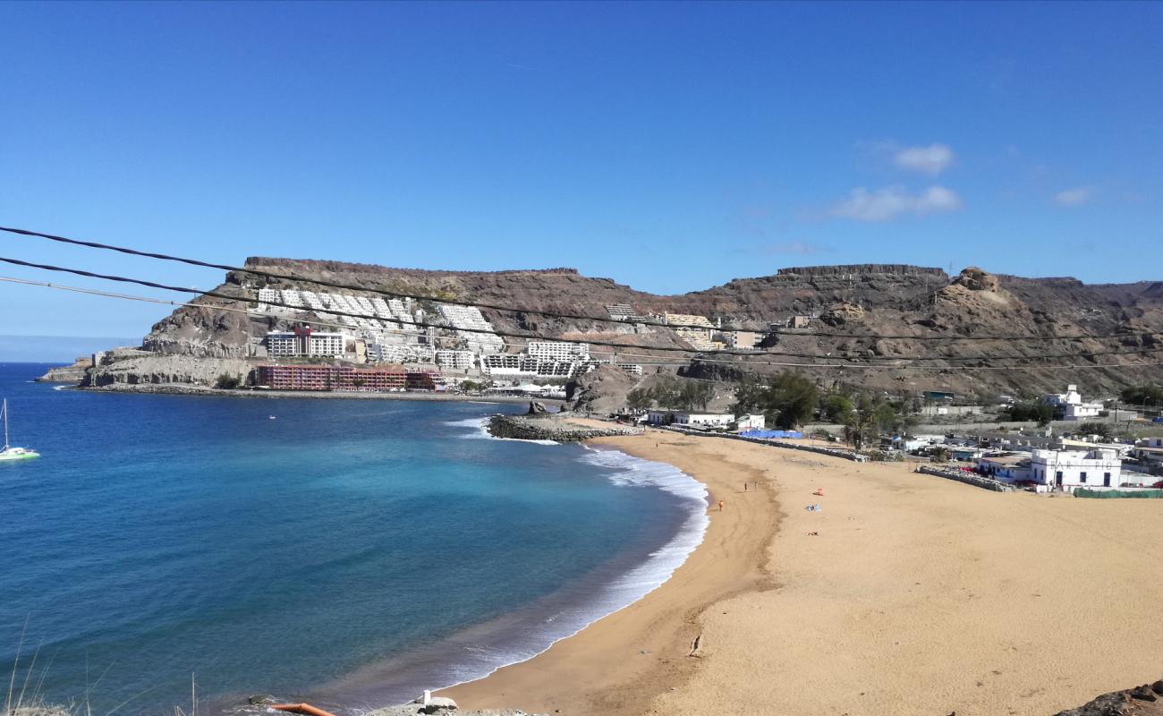 Foto af Playa de Tauro med lys fint sand overflade