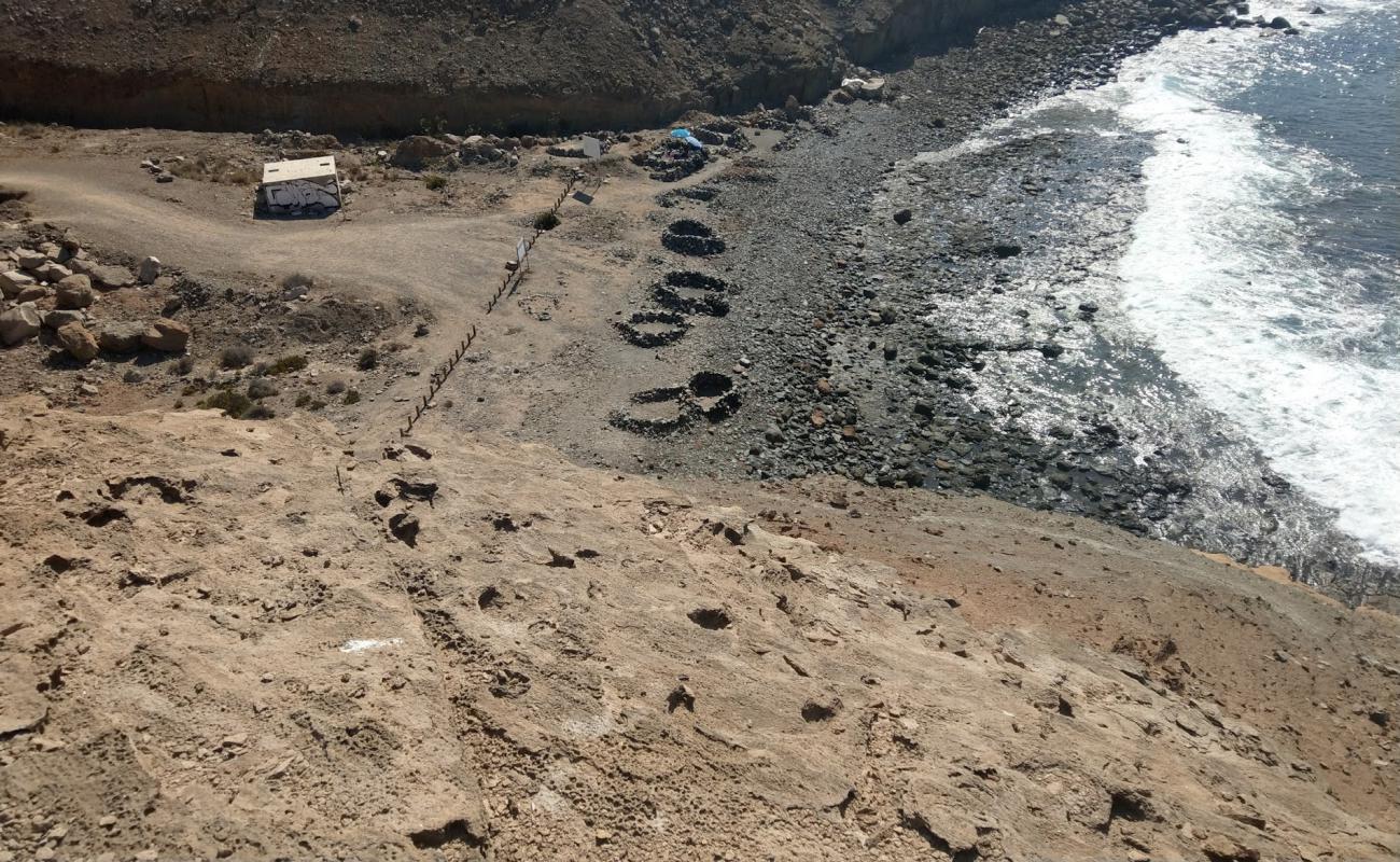 Foto af Playa Los Frailes med sten overflade