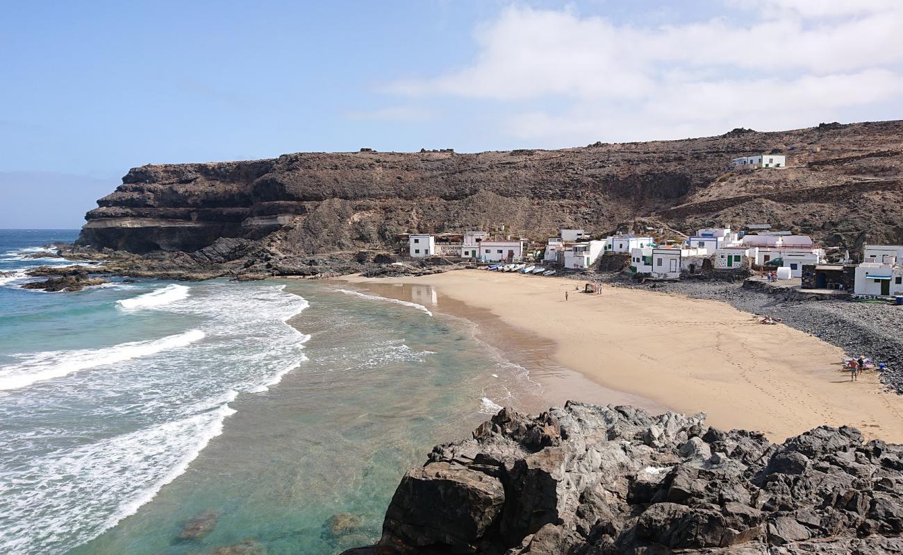 Foto af Playa Puertito de Los Molinos med lys sand overflade