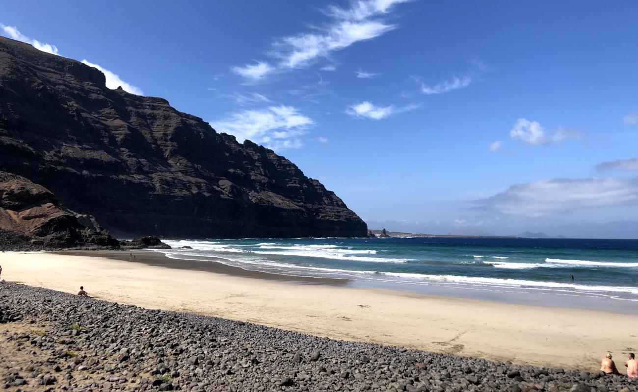 Foto af Playa de la Canteria med lys sand overflade