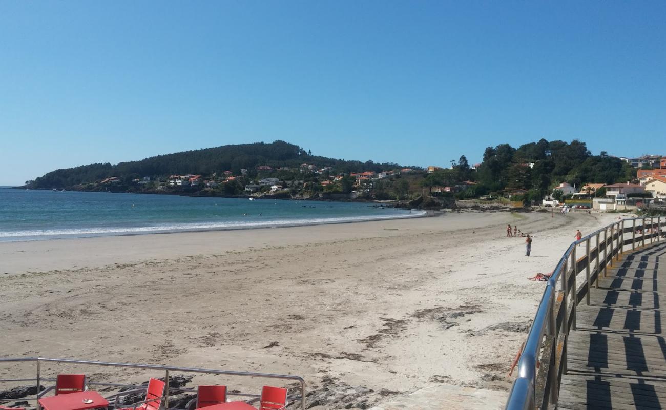 Foto af Playa de Madorra med hvidt sand overflade