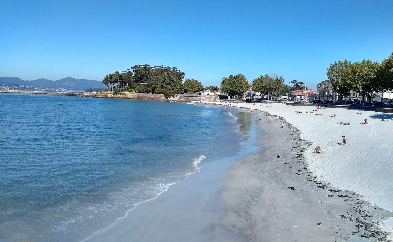 Foto af Playa Canido med hvidt sand overflade