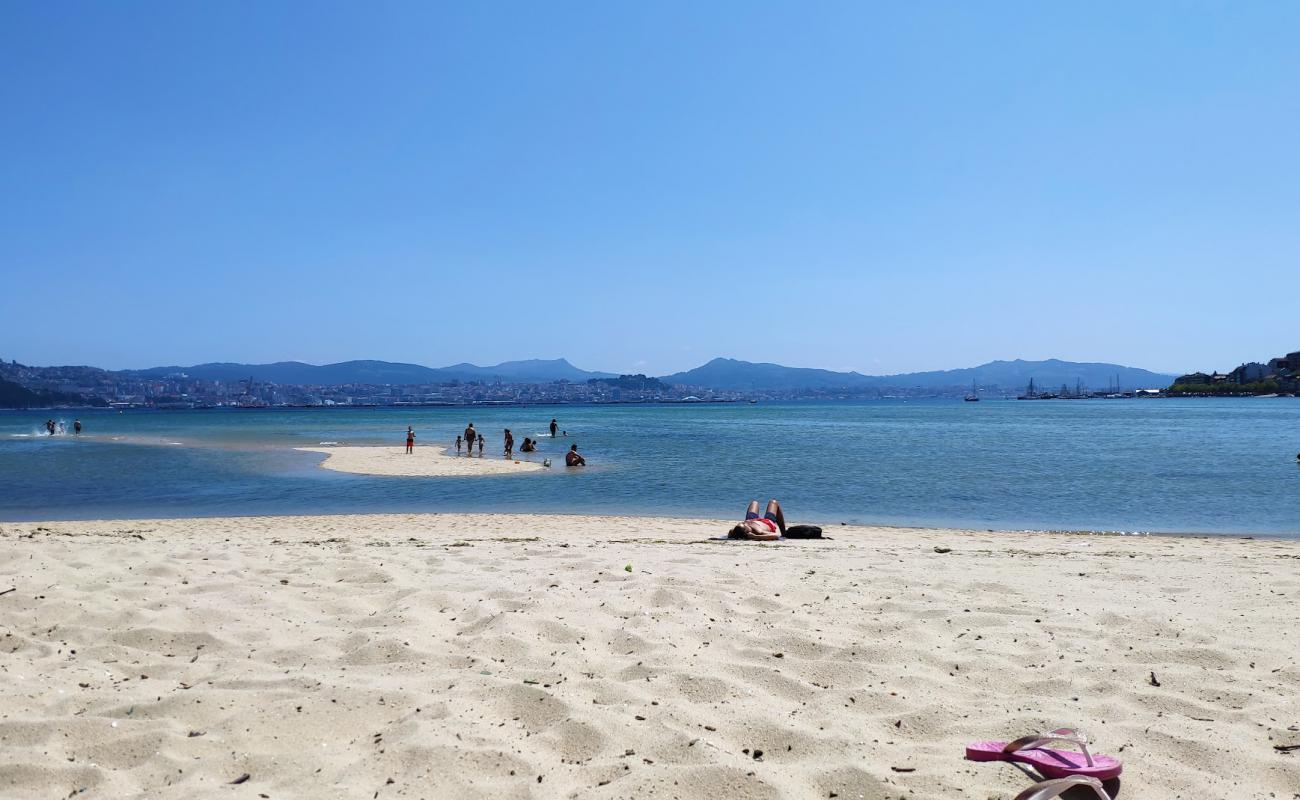 Foto af Praia de Moana med hvidt sand overflade