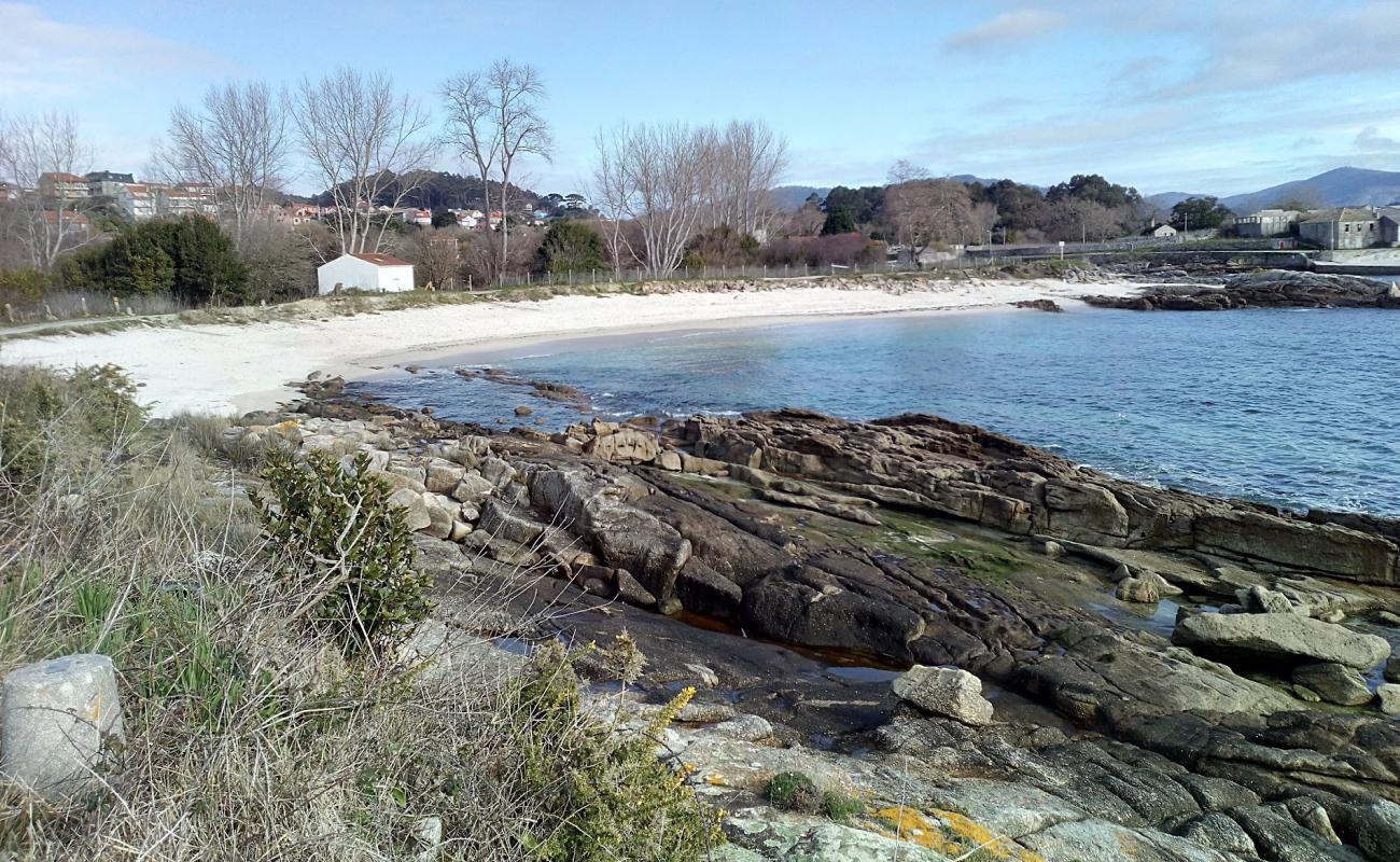 Foto af Praia da Congorza med hvidt sand overflade