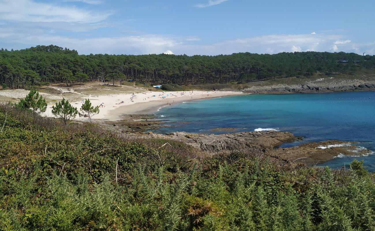 Foto af Playa Milide med lys fint sand overflade