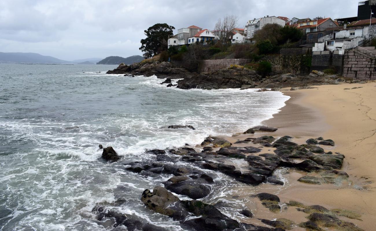 Foto af Praia Loureiro med hvidt sand overflade