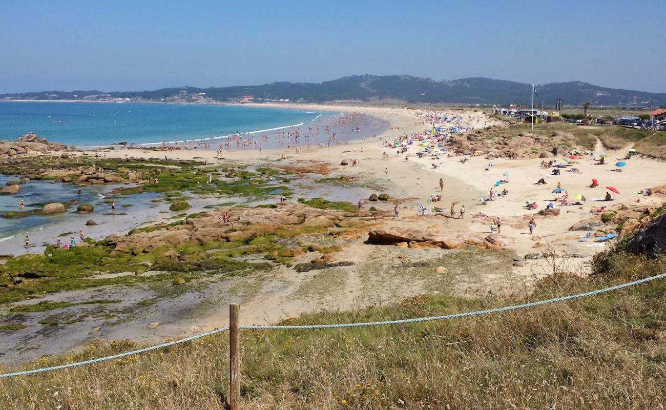 Foto af Lanzada Strand med lys fint sand overflade